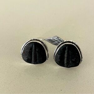 One of A Kind Trilobite Fossil Cuff Links